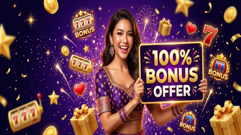โบนัสต้อนรับสมาชิกใหม่ สล็อตค่ายนอก รับ 100% สูงสุด 500 บาท